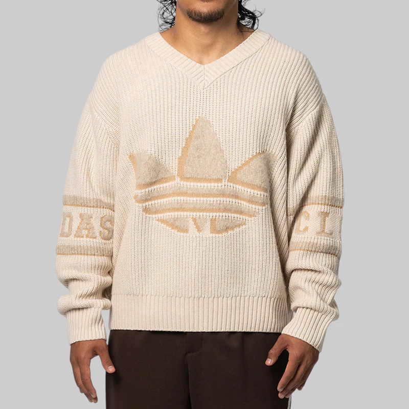 X CLOT By Edison Chen Superstar Long Sleeve Sweat - Warm Sandstone