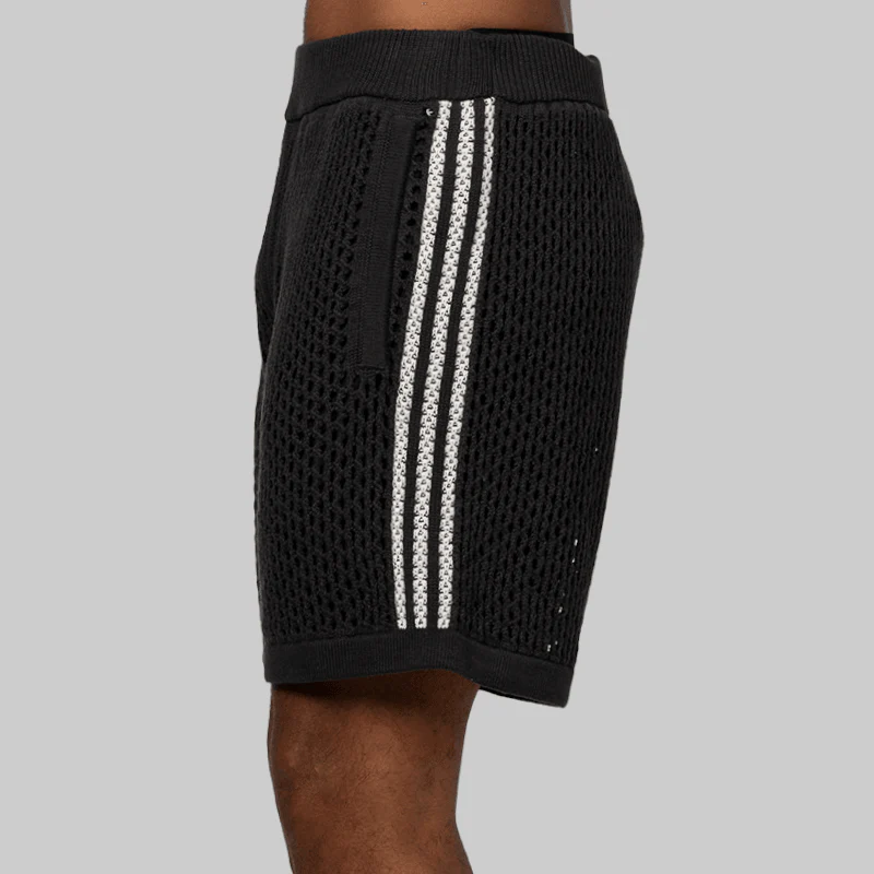 X CLOT By Edison Chen Crochet Short - Carbon - Image 3