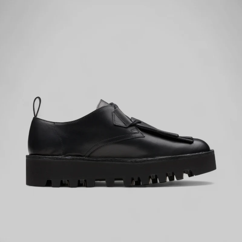 X Engineered Garments Desert khan - Black Smooth - Image 4