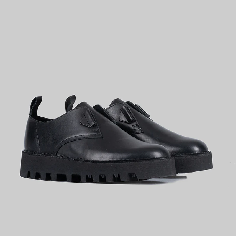 X Engineered Garments Desert khan - Black Smooth - Image 5