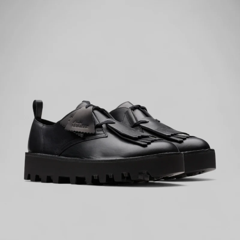 X Engineered Garments Desert khan - Black Smooth - Image 6