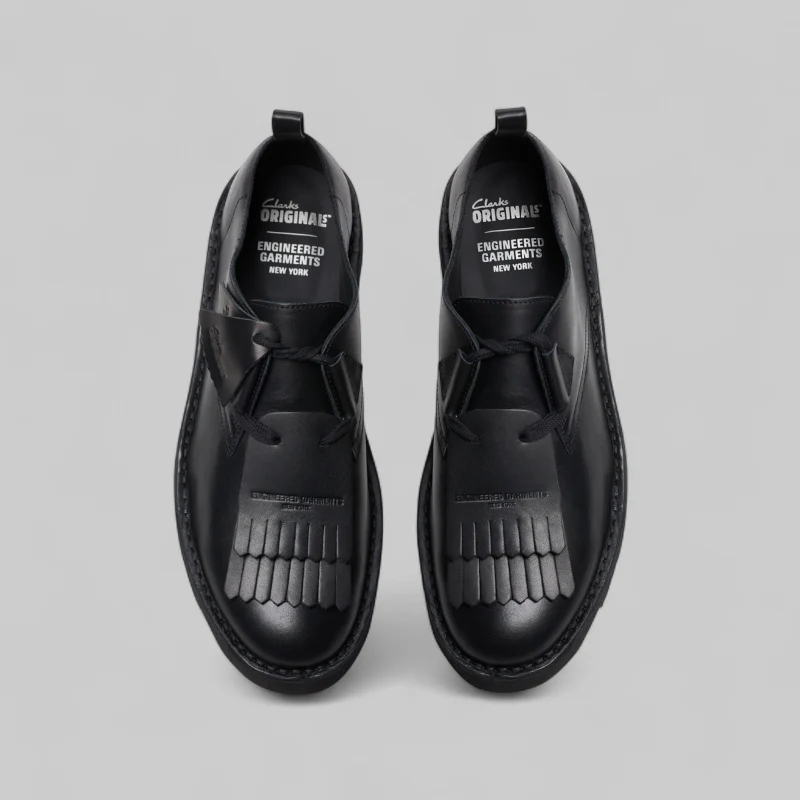 X Engineered Garments Desert khan - Black Smooth - Image 8
