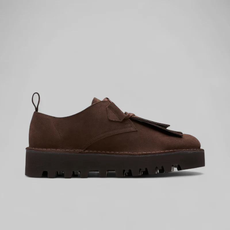 X Engineered Garments Desert Khan - Brown Suede - Image 3