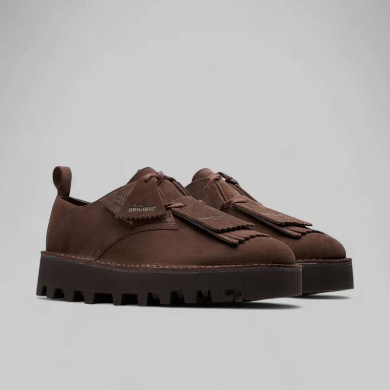 X Engineered Garments Desert Khan - Brown Suede - Image 4