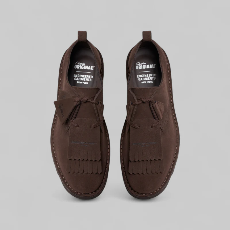 X Engineered Garments Desert Khan - Brown Suede - Image 6