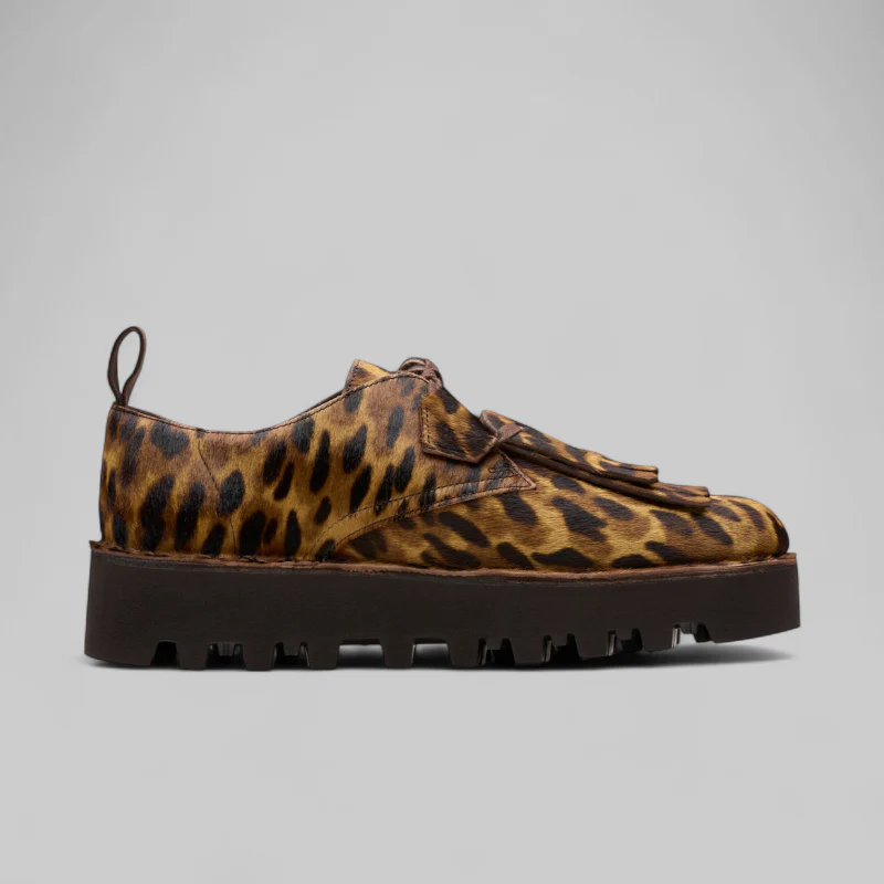 X Engineered Garments Desert Khan - Leopard Print Pony - Image 3