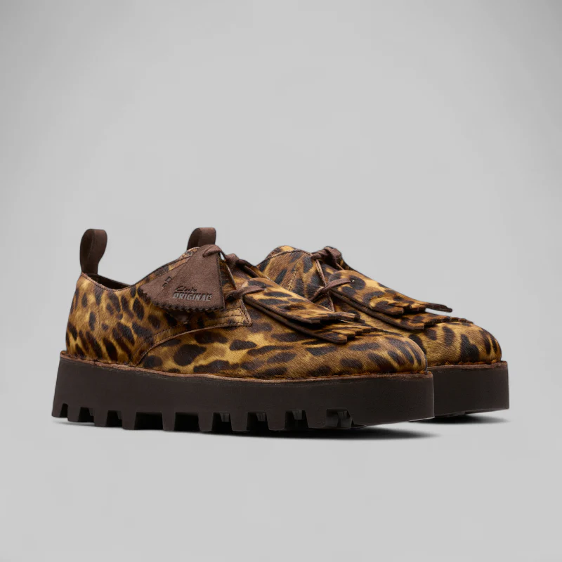 X Engineered Garments Desert Khan - Leopard Print Pony - Image 4