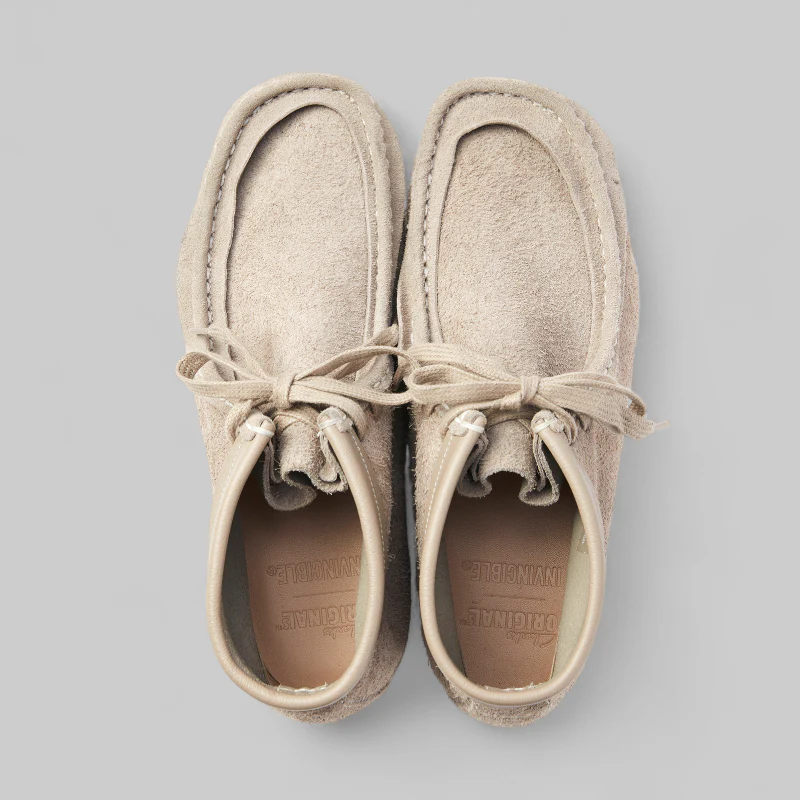 X Invincible Wallabee Boot - Taupe Combi - Image 3