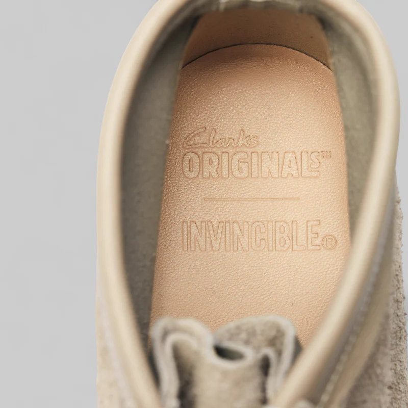 X Invincible Wallabee Boot - Taupe Combi - Image 7