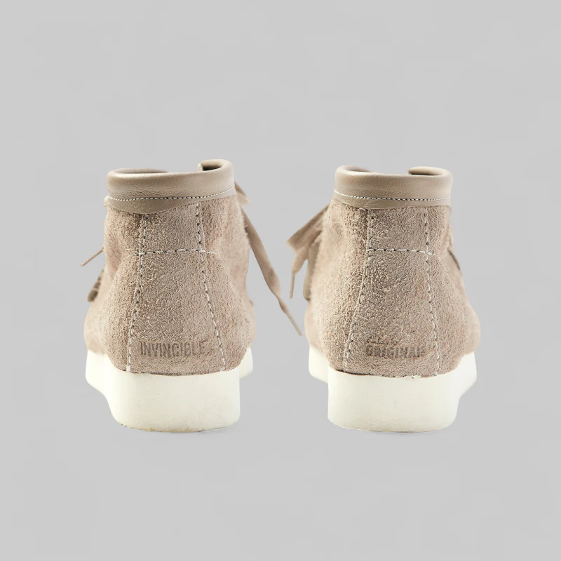 X Invincible Wallabee Boot - Taupe Combi - Image 9