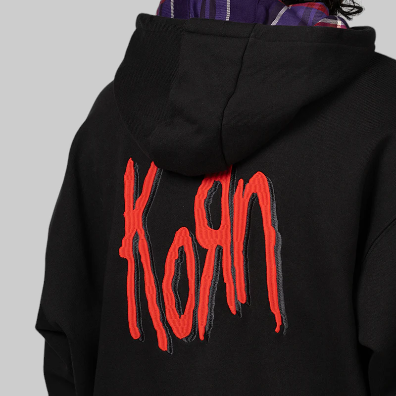 X KoRn Hoodie - Black - Image 6