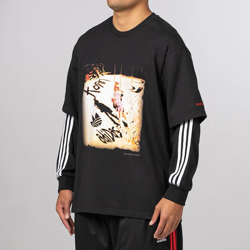X KoRn Long Sleeve - Black - Image 2