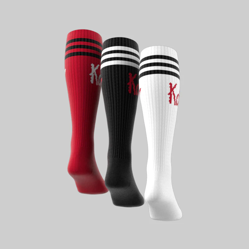 X KoRn Socks - White/Black - Image 8