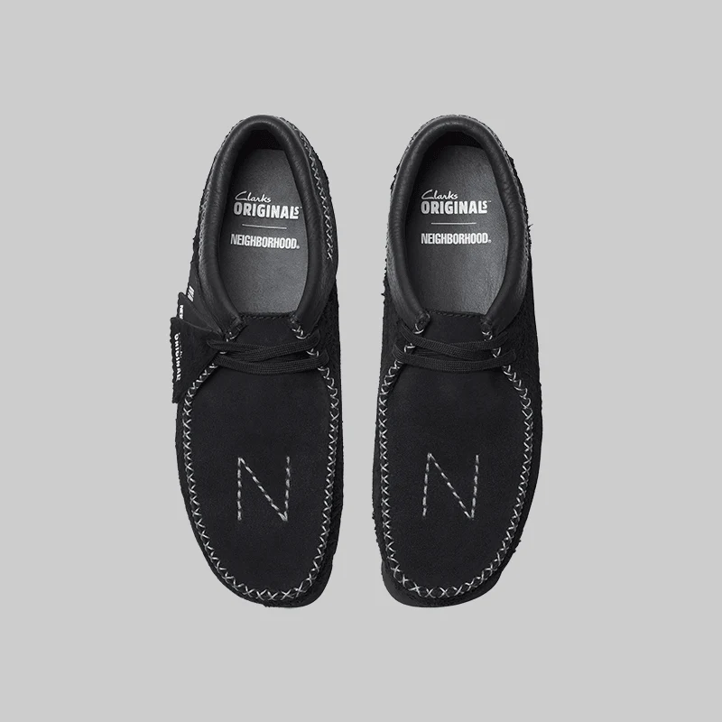 X Neighborhood Wallabee - Black - Image 5