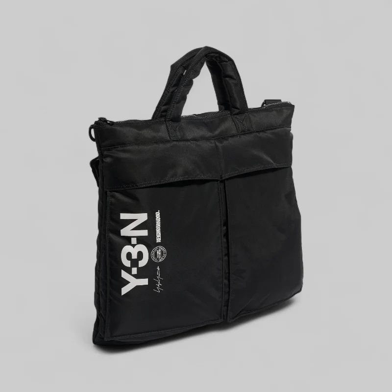 X Neighborhood Padded Tote Bag - Black - Image 8