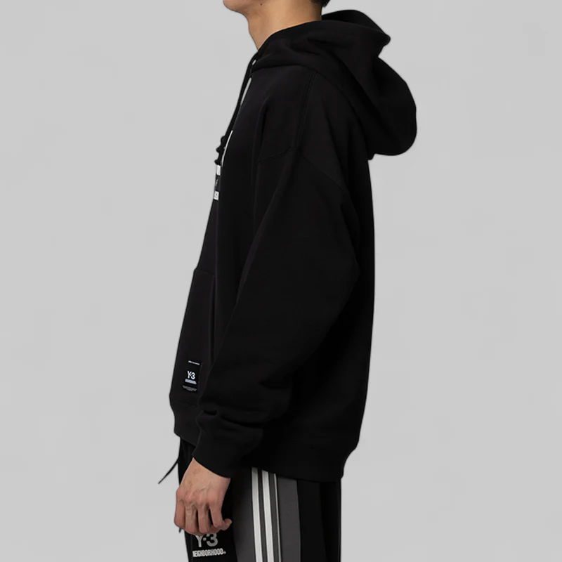X Neighborhood Graphic Hoodie - Black - Image 3