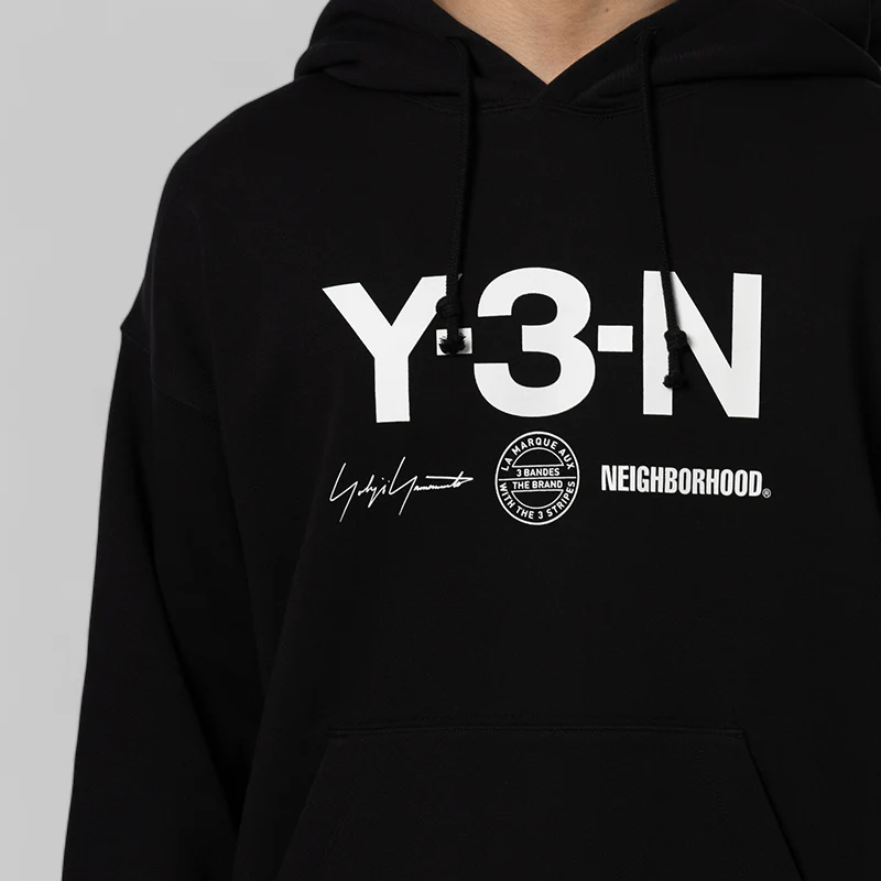 X Neighborhood Graphic Hoodie - Black - Image 6