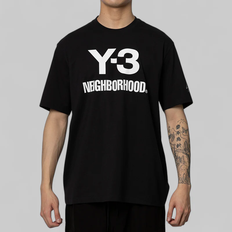 X Neighborhood Logo T-Shirt - Black