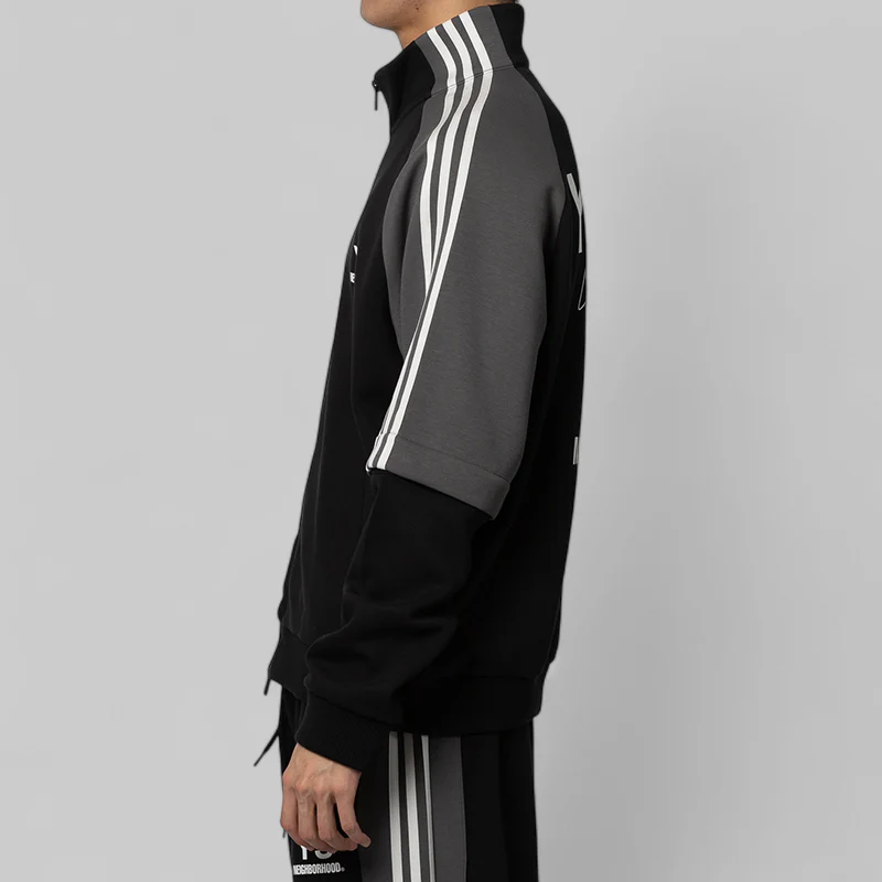 X Neighborhood Track Top (removable sleeves) - Black - Image 5