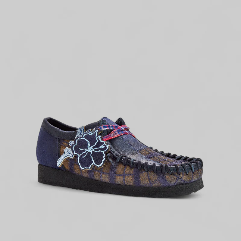 X Nicholas Daley Wallabee - Navy Combi - Image 4