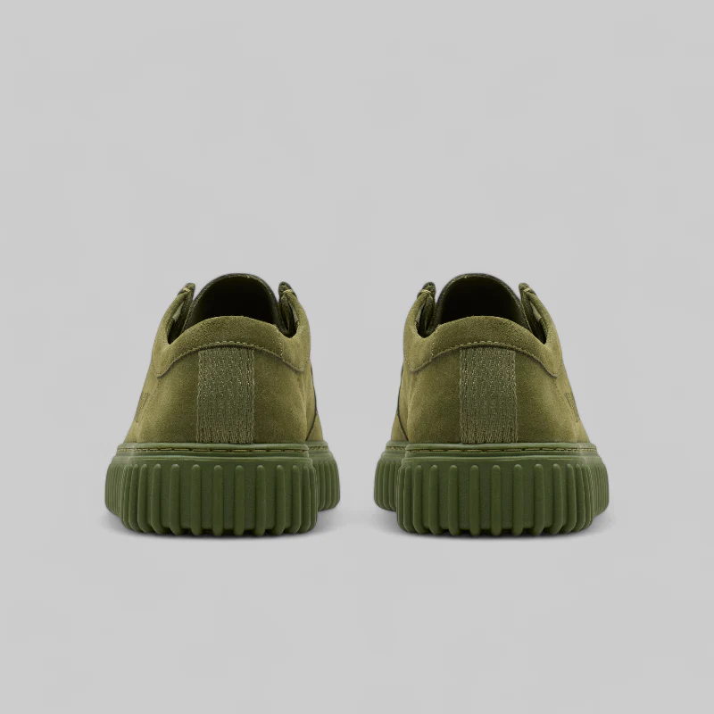 X Pleasures Torhill Dragon Lo - Olive Suede - Image 5