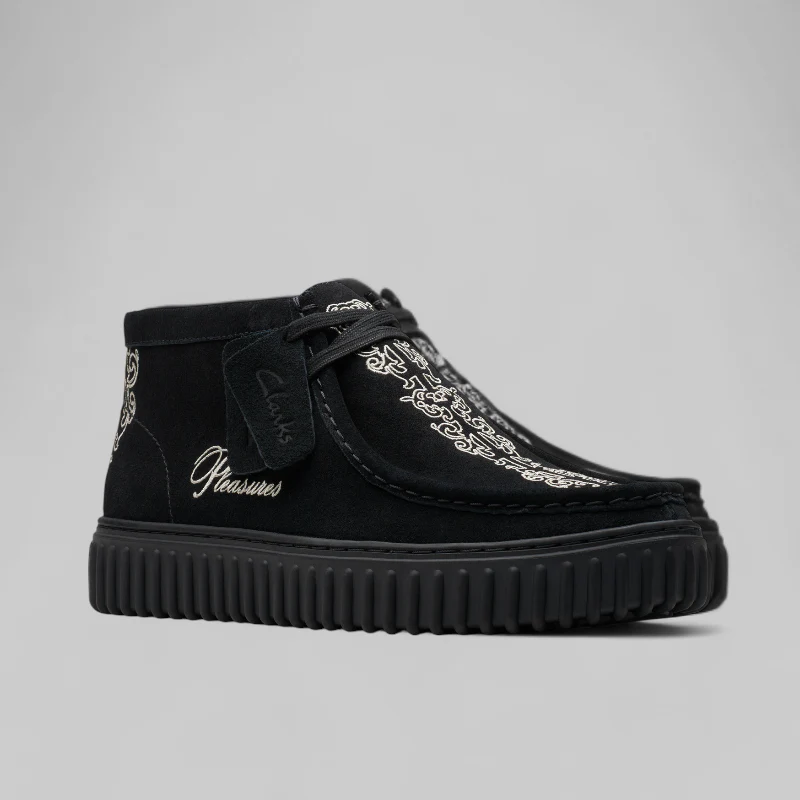 X Pleasures Torhill Woven - Black Suede - Image 7