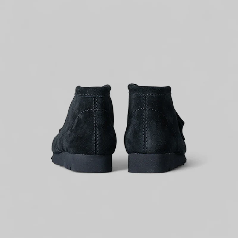 X POST ARCHIVE FACTION (PAF) Wallabee Boot - Black Suede - Image 4