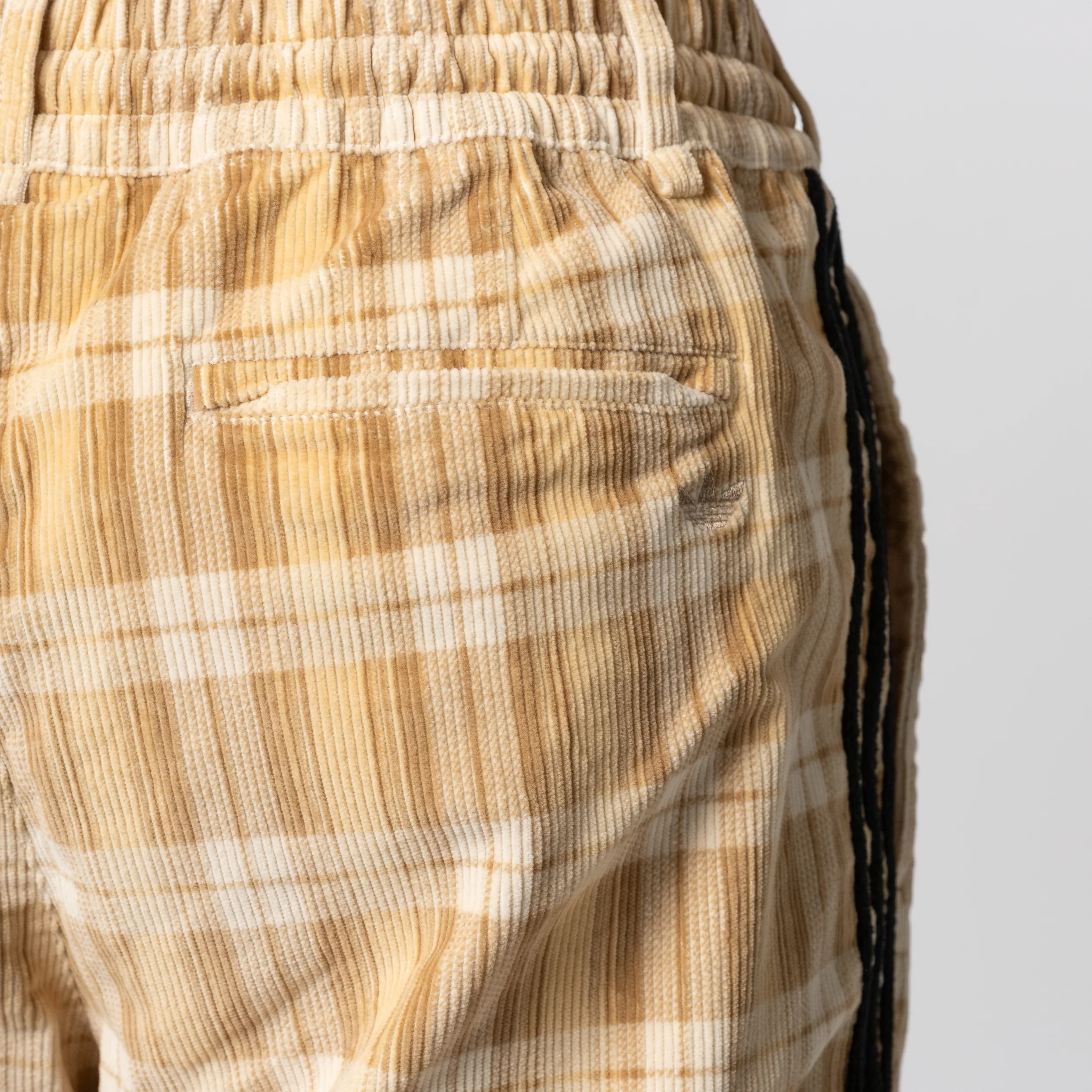X Song For The Mute ADI006 Plaid Pant - Wonder White - Image 5