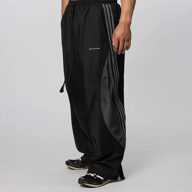 X Song For The Mute ADI006 Trackpant - Black - Image 2