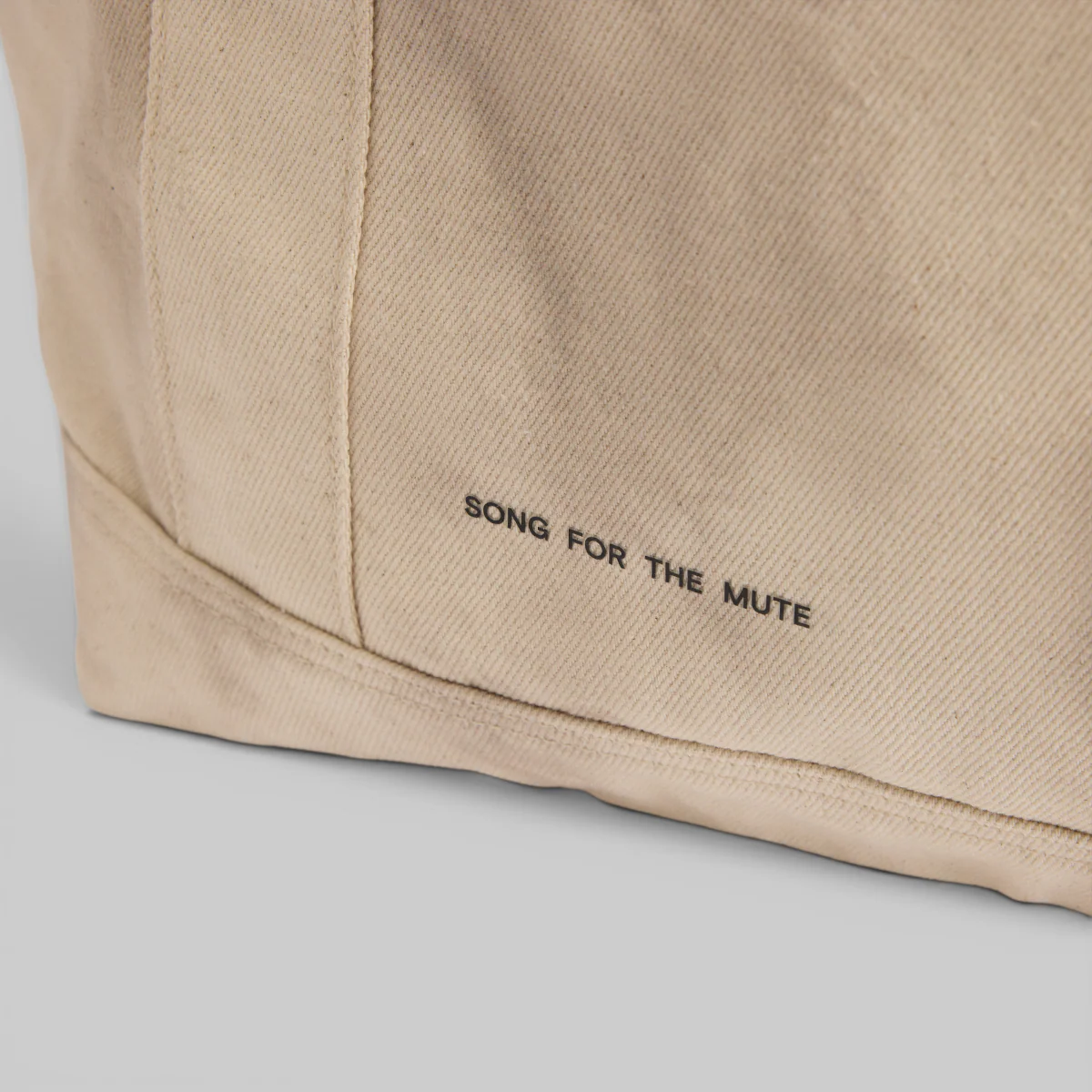 X Song For The Mute ADI007 Tote - Natural - Image 4