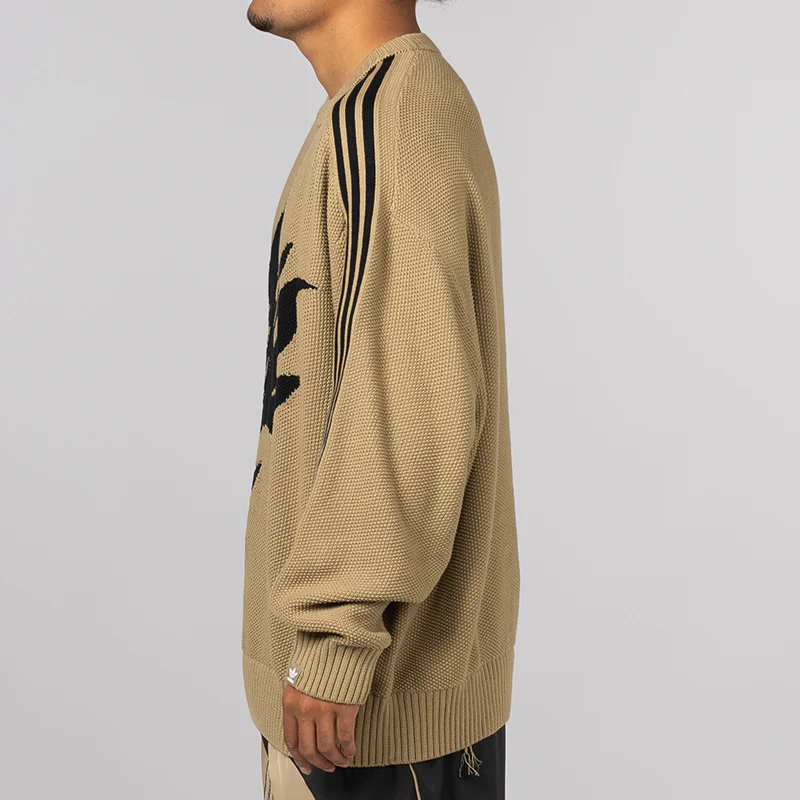 X Song For The Mute Knit Crew - Hemp - Image 3