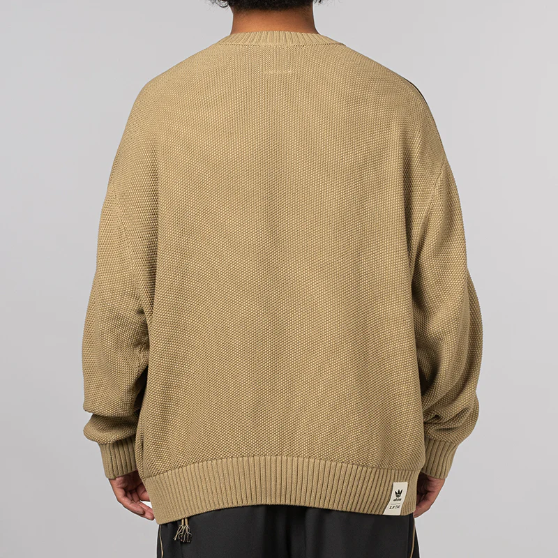 X Song For The Mute Knit Crew - Hemp - Image 4