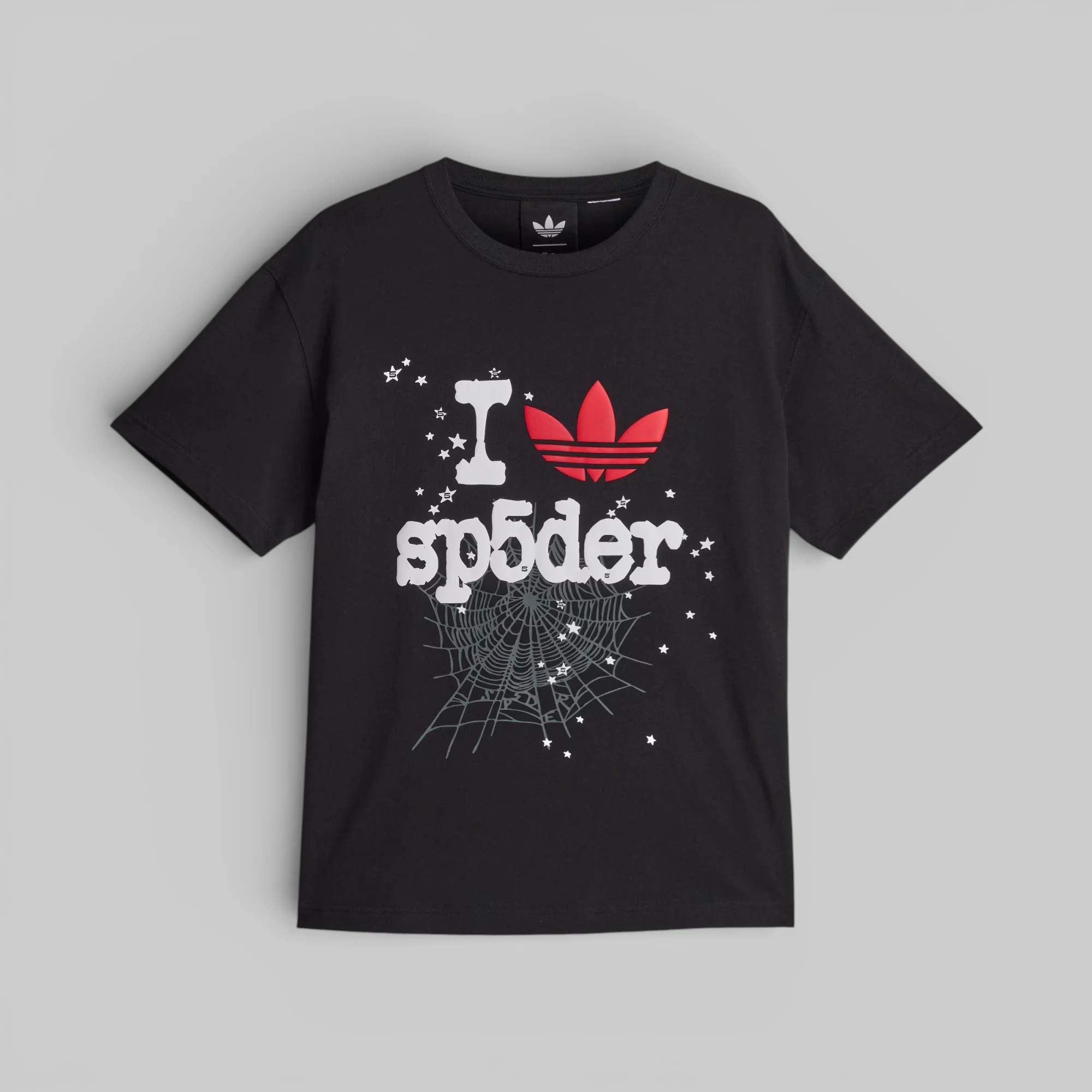 X SP5DER T-Shirt - Black - Image 2