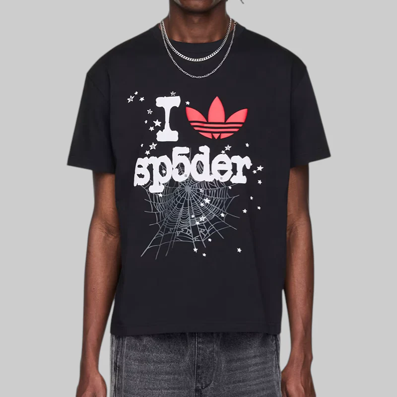 X SP5DER T-Shirt - Black - Image 3