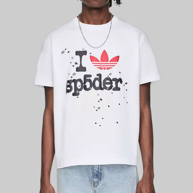 X SP5DER T-Shirt - White - Image 4