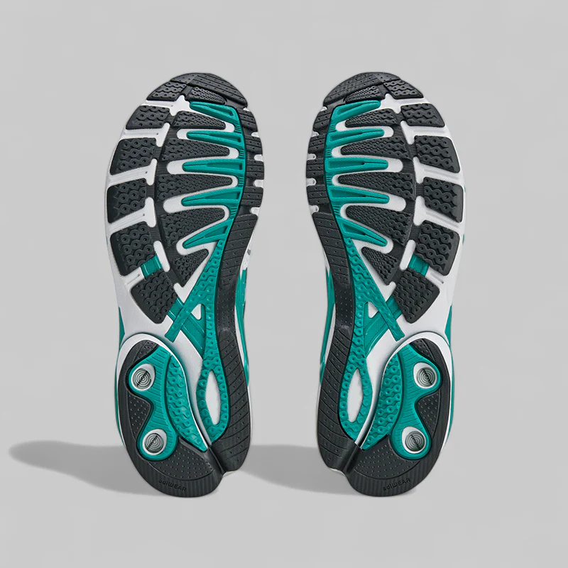 X Sporty & Rich Adistar Control 5 - White/Pure Teal - Image 9