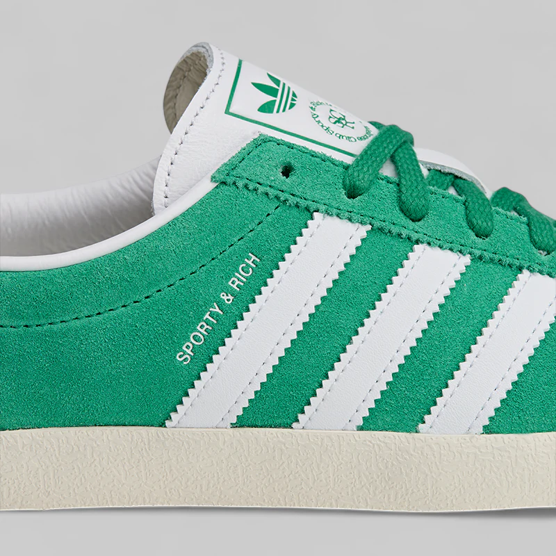 X Sporty & Rich Blanc - Green/White - Image 5