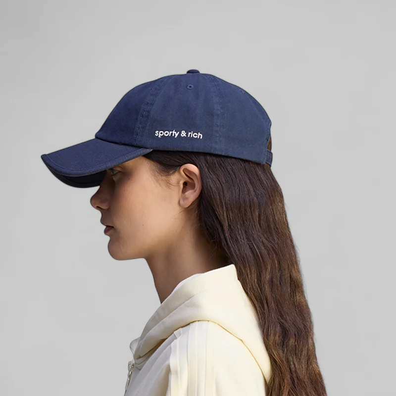 X Sporty & Rich Cap - Night Navy - Image 2