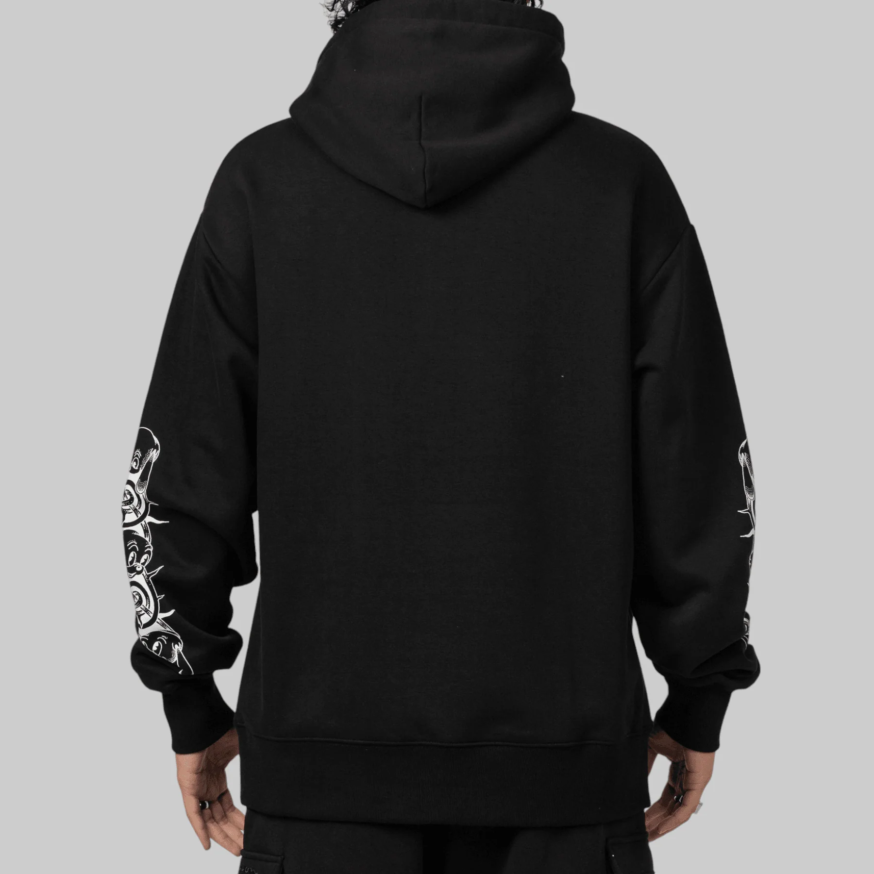X Thom Hinton Yin Yang Hoodie - Black - Image 4