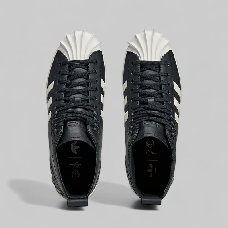 X Thug Club Superstar Boot Luxe - Black/Off White - Image 7