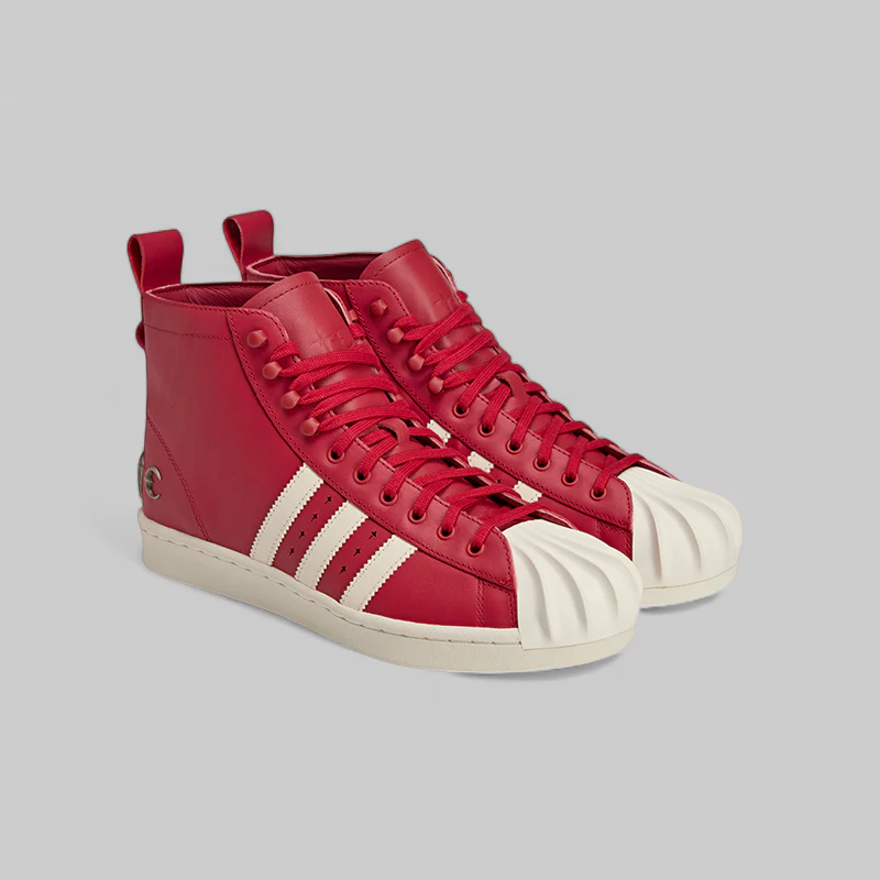 X Thug Club Superstar Boot Luxe - Red/Off White - Image 2