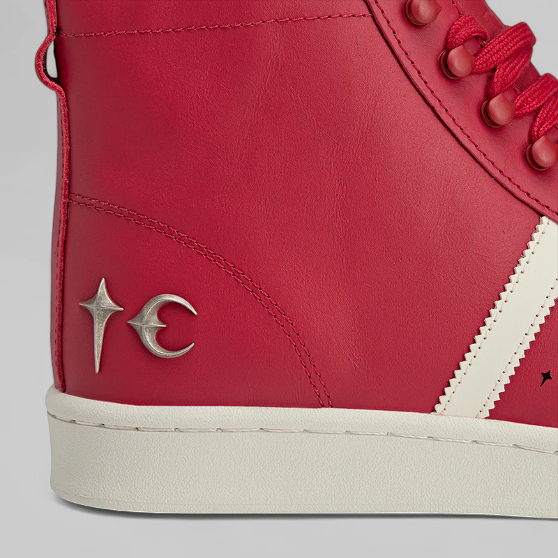 X Thug Club Superstar Boot Luxe - Red/Off White - Image 4