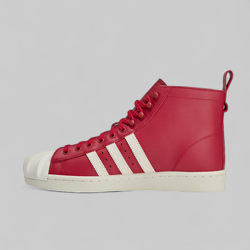 X Thug Club Superstar Boot Luxe - Red/Off White - Image 5