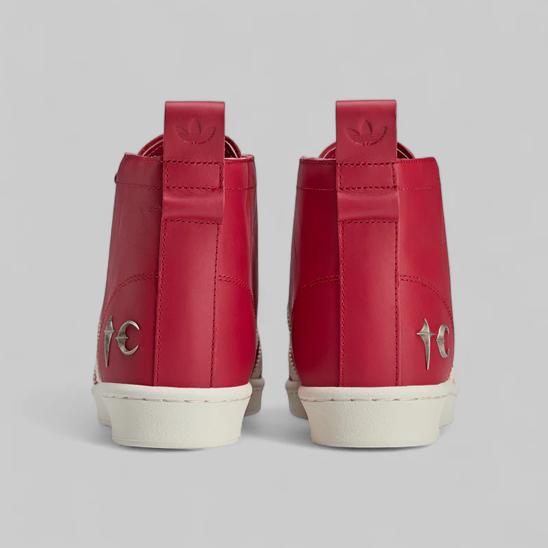 X Thug Club Superstar Boot Luxe - Red/Off White - Image 8