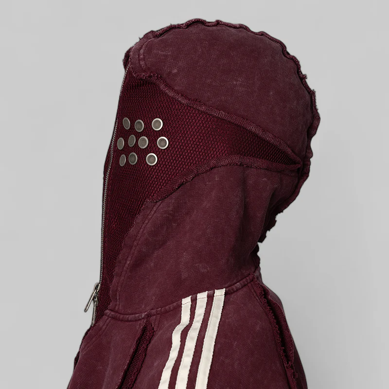 X Thug Club Teamgeist Sweat Hoodie - Maroon - Image 9