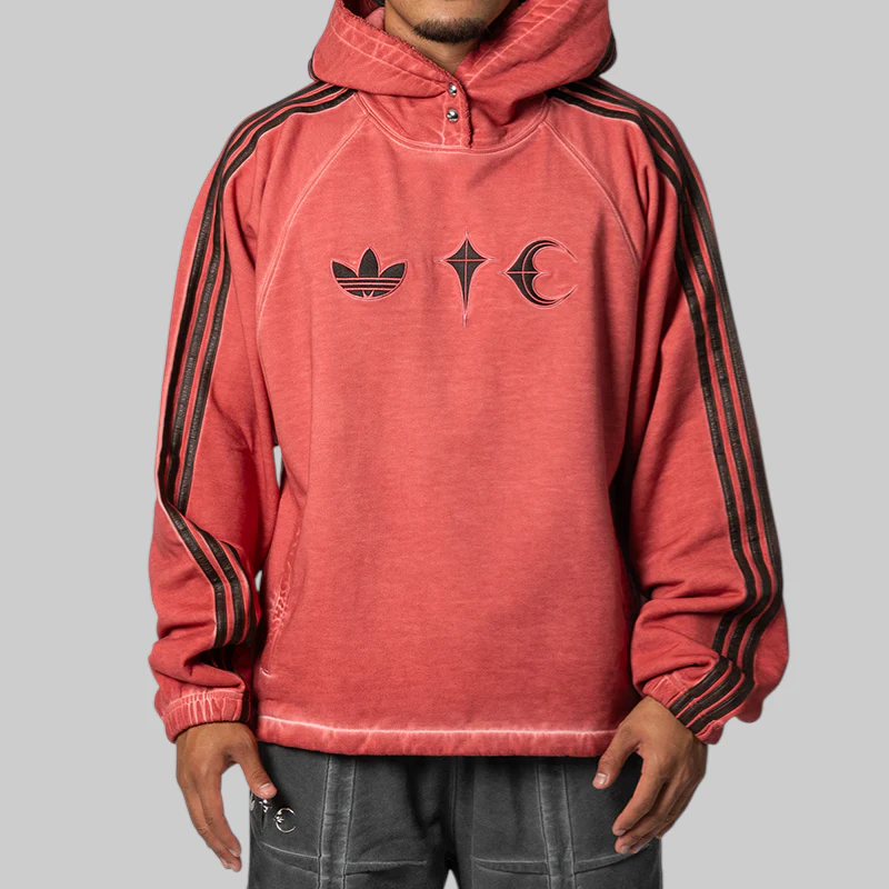 X Thug Club Sweat Hoodie - Power Red