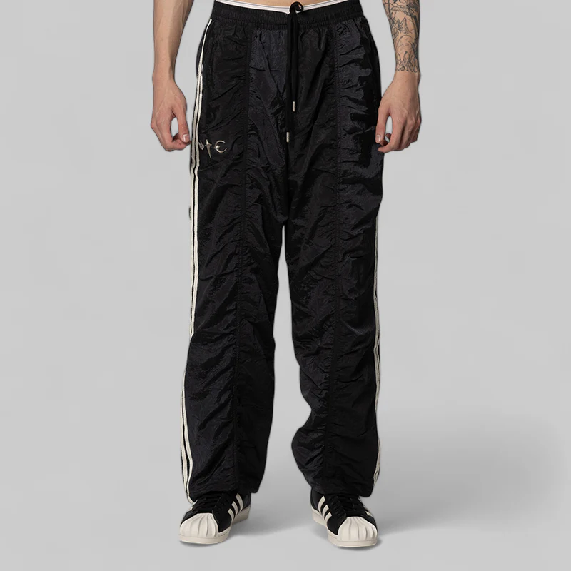 X Thug Club Woven Track Pant - Black/Silver Metallic