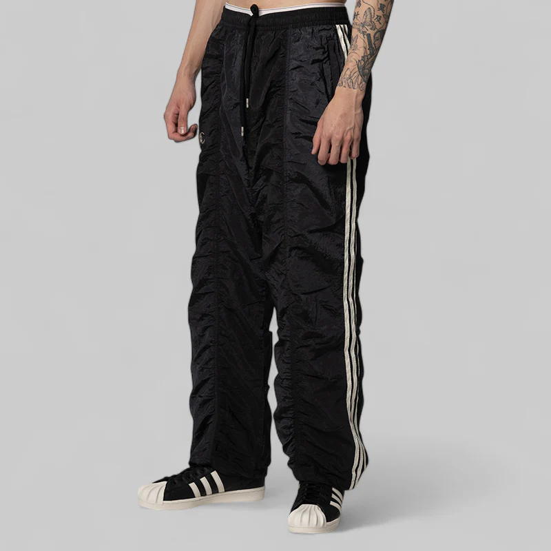 X Thug Club Woven Track Pant - Black/Silver Metallic - Image 2