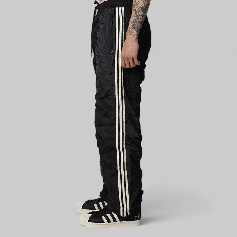 X Thug Club Woven Track Pant - Black/Silver Metallic - Image 3