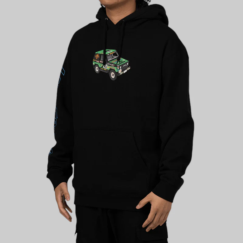 X Toyota Sahara Rally Hoodie - Black - Image 2